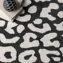NuLOOM Rorie Leopard Print Wool Area Rug New Arrivals