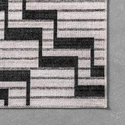 NuLOOM Tashia Modern Geometric Machine Washable Area Rug