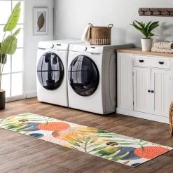 NuLOOM Sailor Machine Washable Tropical Area Rug