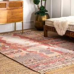 NuLOOM Vintage Flatweave Hermina Area Rug