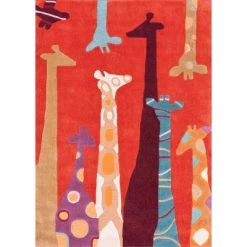 NuLOOM Hand Tufted Giraffe