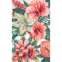 NuLOOM New Arrivals Contemporary Floral Sabrina Area Rug