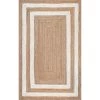 NuLOOM Estelle Border Jute Bedroom