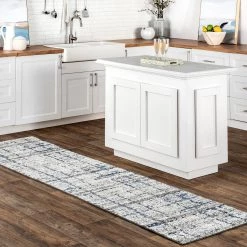 NuLOOM New Arrivals Adley Textured Abstract Lines Indoor/Outdoor Area Rug