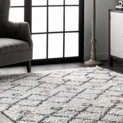 NuLOOM New Arrivals Transitional Kristi Shag Area Rug