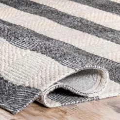 NuLOOM Joey Wool Striped Area Rug