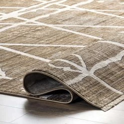 NuLOOM New Arrivals Pippa Distressed Diamond Trellis Fringe Area Rug 12 NuLOOM New Arrivals Pippa Distressed Diamond Trellis Fringe Area Rug