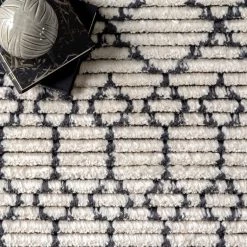 NuLOOM Naomi Soft Shag Moroccan Fringe Area Rug New Arrivals