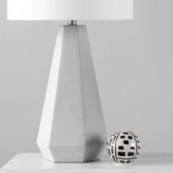 NuLOOM Oslo 28" Cement Table Lamp 12 NuLOOM Oslo 28
