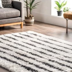 NuLOOM Augusta Striped Shag Area Rug 17 NuLOOM Augusta Striped Shag Area Rug