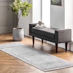 NuLOOM New Arrivals Hart Machine Washable Abstract Tribal Area Rug