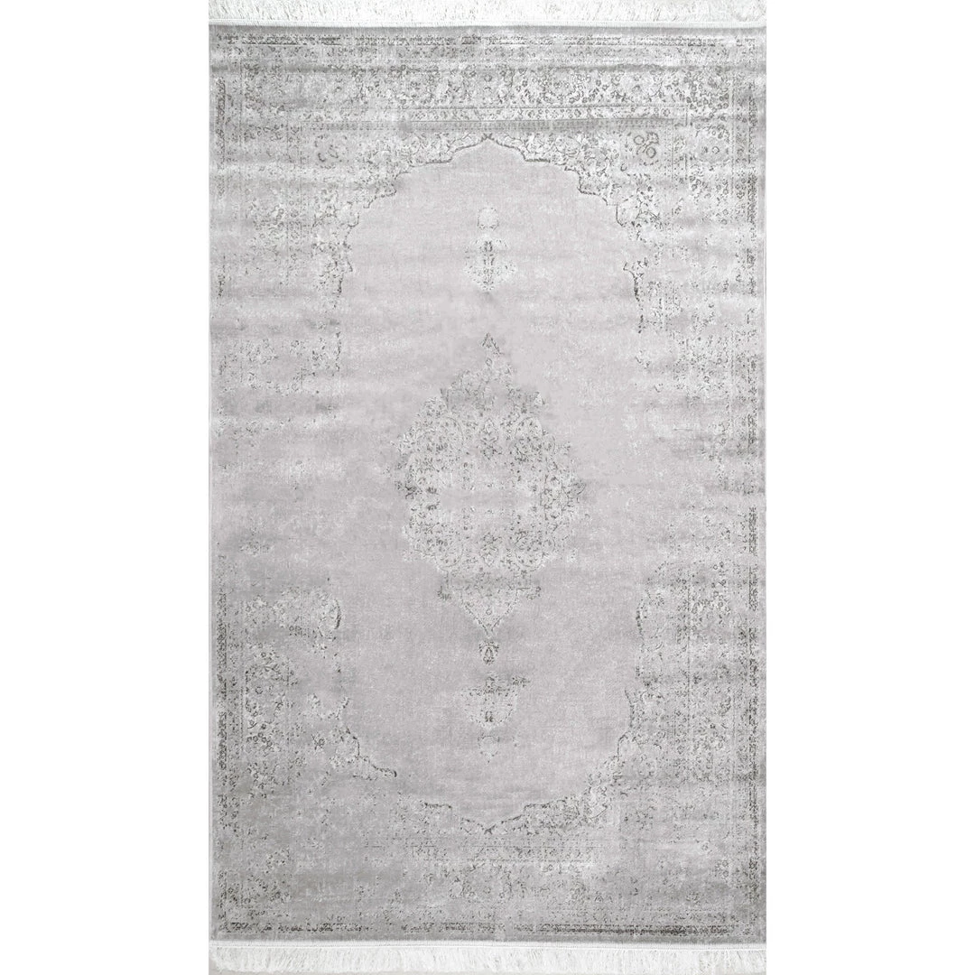 NuLOOM New Arrivals Vintage Medallion Cantrell Fringe Area Rug 16 NuLOOM New Arrivals Vintage Medallion Cantrell Fringe Area Rug