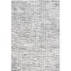 NuLOOM Avelina Abstract Stripes Machine Washable Area Rug