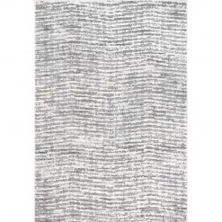 NuLOOM Avelina Abstract Stripes Machine Washable Area Rug