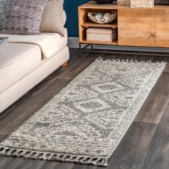 NuLOOM Best Sellers Vasiliki Moroccan Tribal Tassel Area Rug