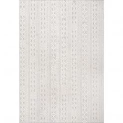 NuLOOM New Arrivals Devon Geometric Stiped Indoor/Outdoor Area Rug