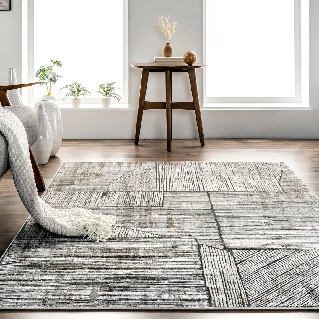 NuLOOM Helene Collaged Pinstriped Area Rug 8 NuLOOM Helene Collaged Pinstriped Area Rug