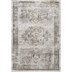 NuLOOM Lucille Faded Vintage Medallion Area Rug