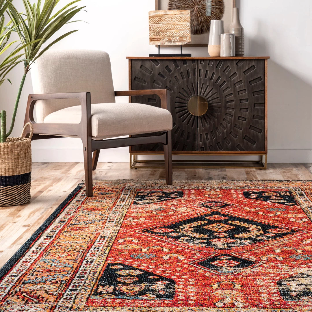 NuLOOM New Arrivals Indoor/Outdoor Transitional Emblem Patrice Area Rug 8 NuLOOM New Arrivals Indoor/Outdoor Transitional Emblem Patrice Area Rug