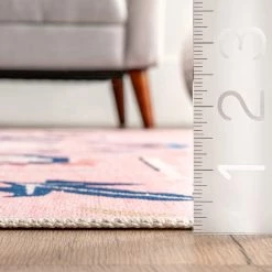 NuLOOM Roxanna Machine Washable Boho Floral Area Rug New Arrivals