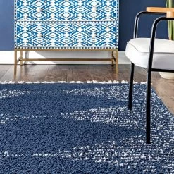 NuLOOM Best Sellers Bria Moroccan Diamond Tassel Area Rug
