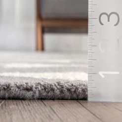 NuLOOM New Arrivals Farrah Wool Contemporary Geometric Area Rug