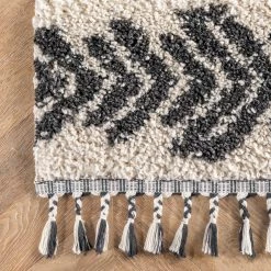 NuLOOM Zuri Shaggy Banded Tribal Area Rug New Arrivals
