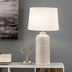 NuLOOM Georgia 29" Ceramic Table Lamp