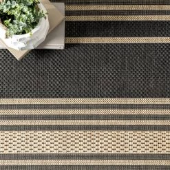 NuLOOM Montana Striped Indoor/Outdoor Area Rug New Arrivals