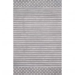 NuLOOM New Arrivals Hand Loomed Marlowe Stripes Area Rug