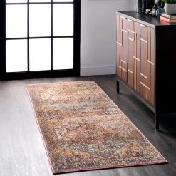 NuLOOM Traditional Amber Medallion 9 NuLOOM Traditional Amber Medallion