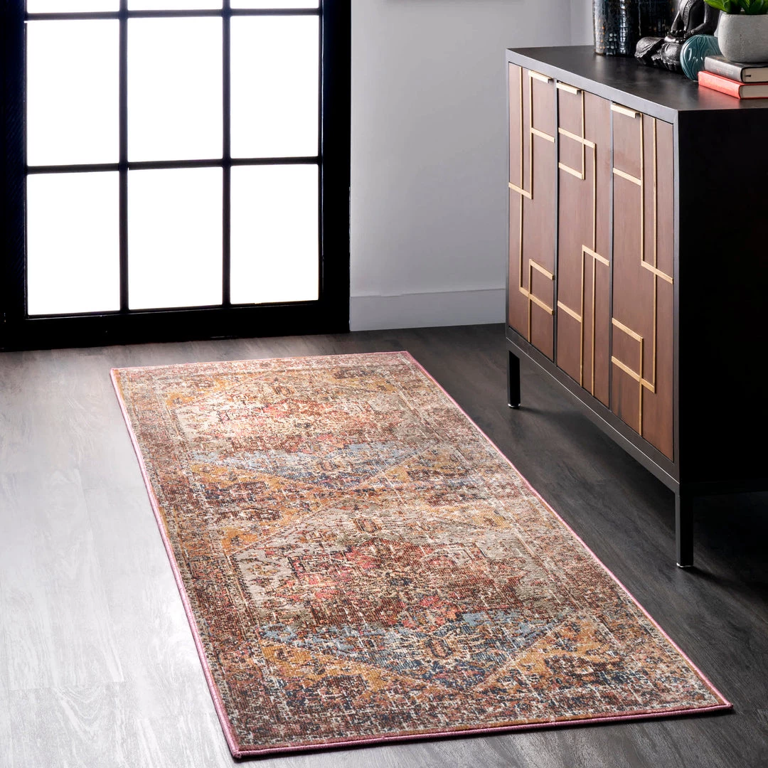 NuLOOM Traditional Amber Medallion 5 NuLOOM Traditional Amber Medallion