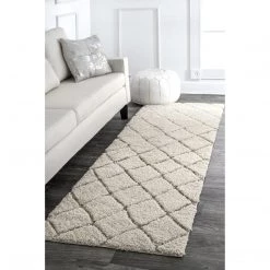 NuLOOM Deloise Trellis Shag Area Rug New Arrivals