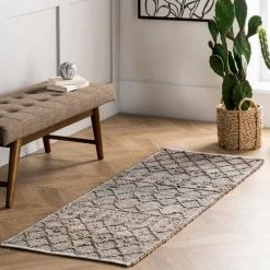 NuLOOM Athena Textured Trellis Area Rug