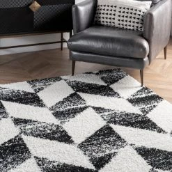 NuLOOM Avery Herringbone Cozy Shag Area Rug New Arrivals