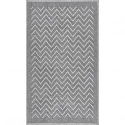 NuLOOM Lyle Textured Chevron Bath Mat