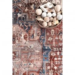 NuLOOM Best Sellers Vintage Harriet Medallion Fringe Area Rug