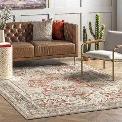 NuLOOM Charlotte Faded Medallion Area Rug New Arrivals