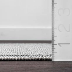 NuLOOM Maverick Textured Moroccan Bath Mat Small