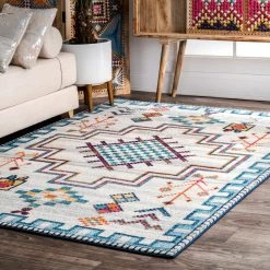 NuLOOM New Arrivals Richelle Tribal Medallion Area Rug