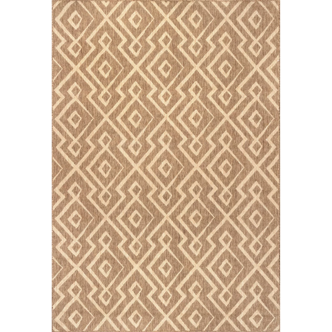 NuLOOM Sammi Geometric Trellis Indoor/Outdoor Area Rug 3 NuLOOM Sammi Geometric Trellis Indoor/Outdoor Area Rug