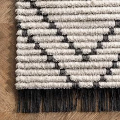 NuLOOM New Arrivals Carlina Modern Geometric Soft Shag Fringe Area Rug 14 NuLOOM New Arrivals Carlina Modern Geometric Soft Shag Fringe Area Rug