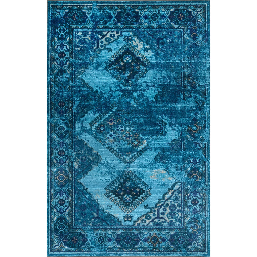 NuLOOM Traditional Distressed Tribal Lavonna Area Rug 4 NuLOOM Traditional Distressed Tribal Lavonna Area Rug