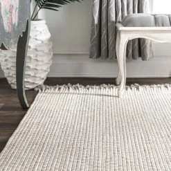 NuLOOM New Arrivals Braided Courtney Tassel Indoor/Outdoor Area Rug 38 NuLOOM New Arrivals Braided Courtney Tassel Indoor/Outdoor Area Rug