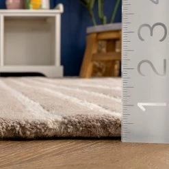 NuLOOM New Arrivals Hand Loomed Marlowe Stripes Area Rug