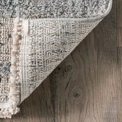 NuLOOM Roselia Transitional Lined Tasseled Area Rug