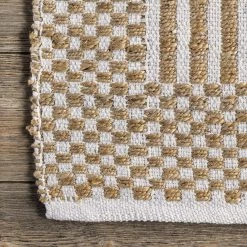 NuLOOM Ella Jute And Cotton Striped Border Area Rug New Arrivals 13 NuLOOM Ella Jute And Cotton Striped Border Area Rug New Arrivals