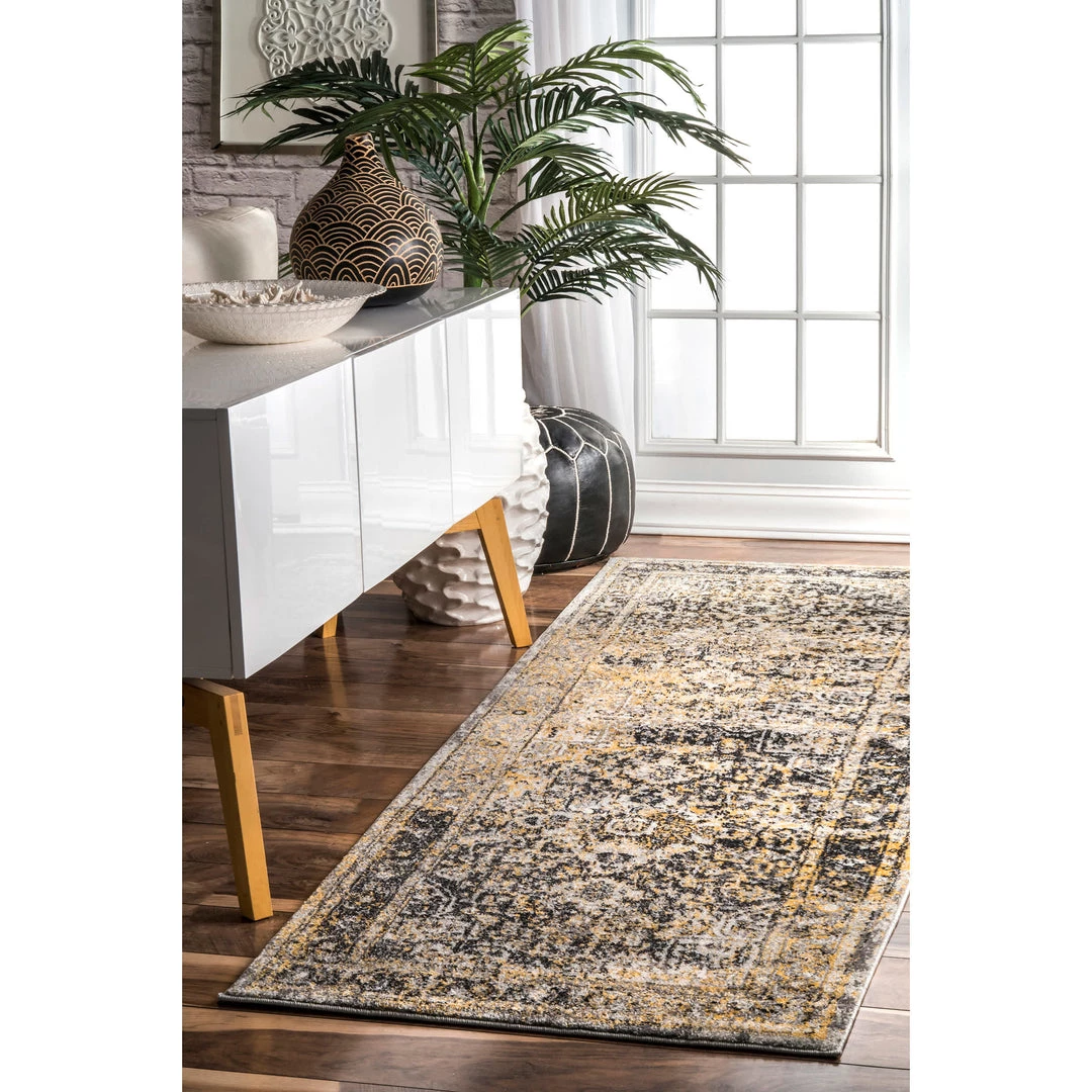 NuLOOM Best Sellers Vintage Lilah Medallion Area Rug 19 NuLOOM Best Sellers Vintage Lilah Medallion Area Rug