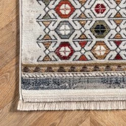 NuLOOM Posie Geometric Stripe Fringe Area Rug 14 NuLOOM Posie Geometric Stripe Fringe Area Rug