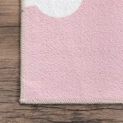 NuLOOM New Arrivals Landon Clouds Kids Washable Area Rug